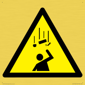 W035 Warning: Falling objects